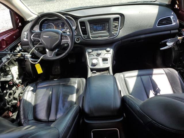 Sedans CHRYSLER 200 2015 Burgundy