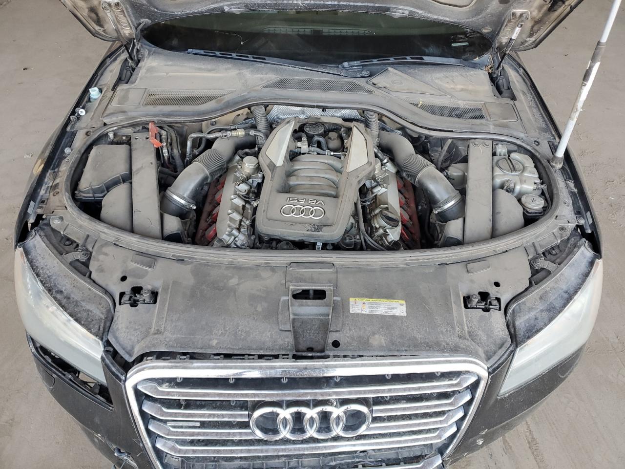 2011 Audi A8 L Quattro VIN: WAURVAFD5BN019557 Lot: 54801035