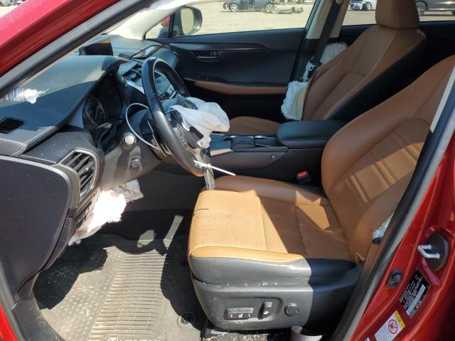  LEXUS NX 2019 Czerwony