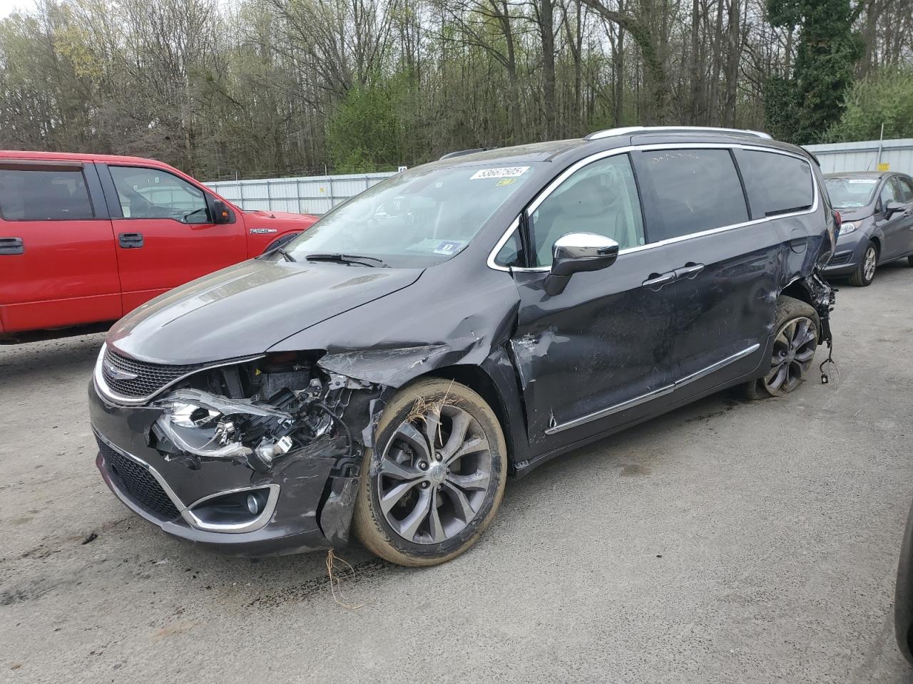2019 Chrysler Pacifica Limited за продажба в Glassboro, NJ - Front End