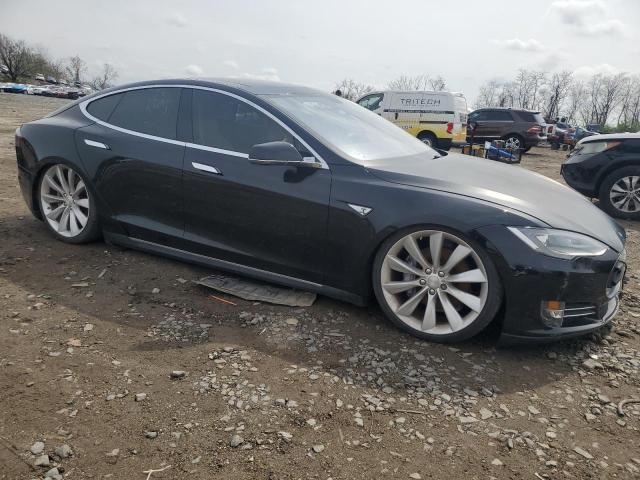 Хетчбеки TESLA MODEL S 2013 Чорний
