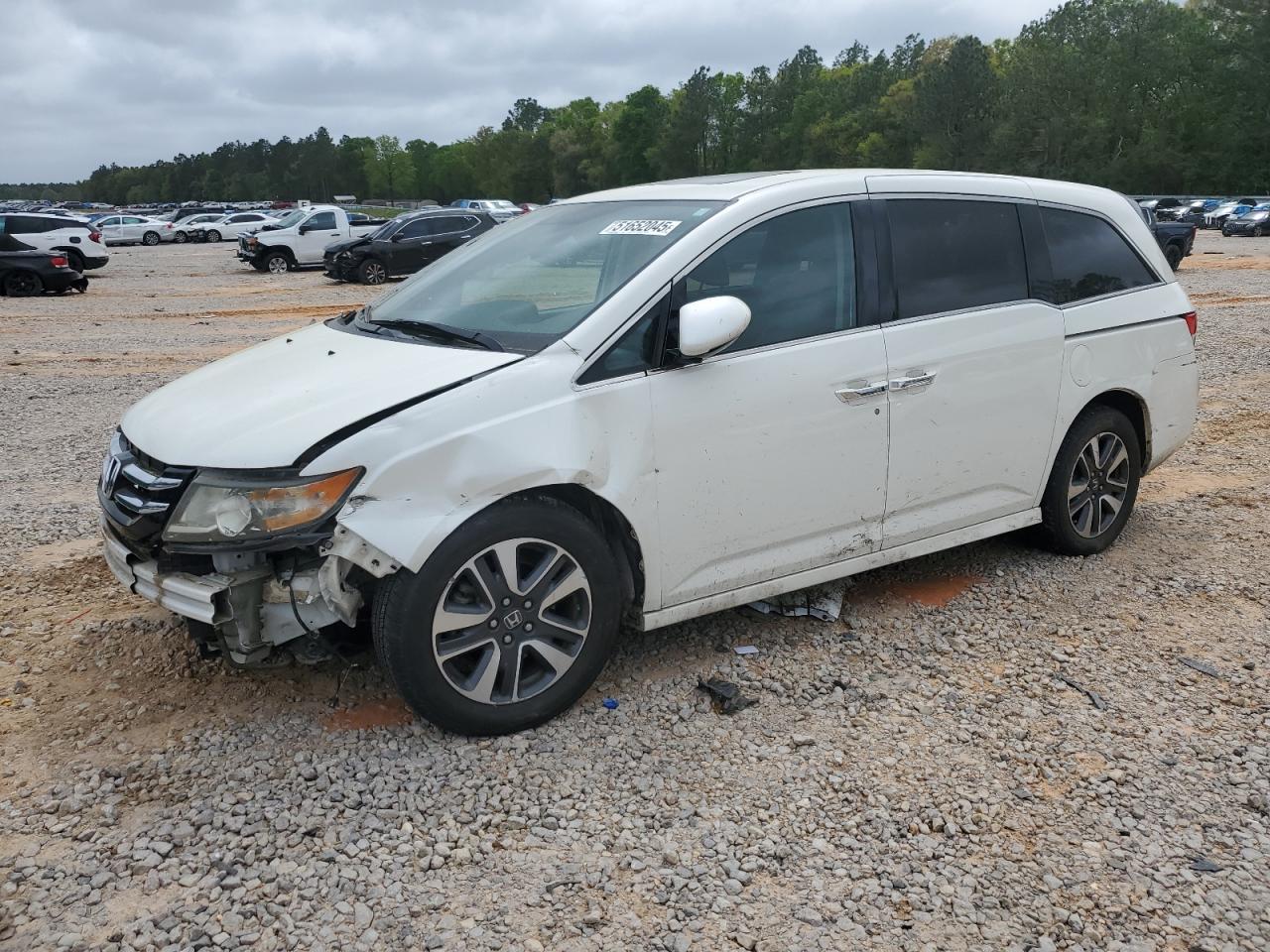 2016 Honda Odyssey Touring на продаже в Eight Mile, AL - Front End