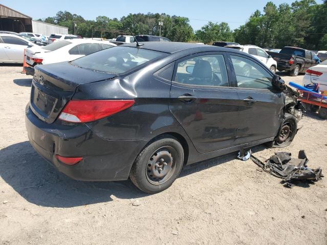 Sedans HYUNDAI ACCENT 2017 Czarny