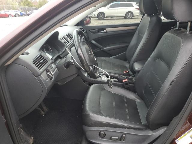  VOLKSWAGEN PASSAT 2014 Burgundy