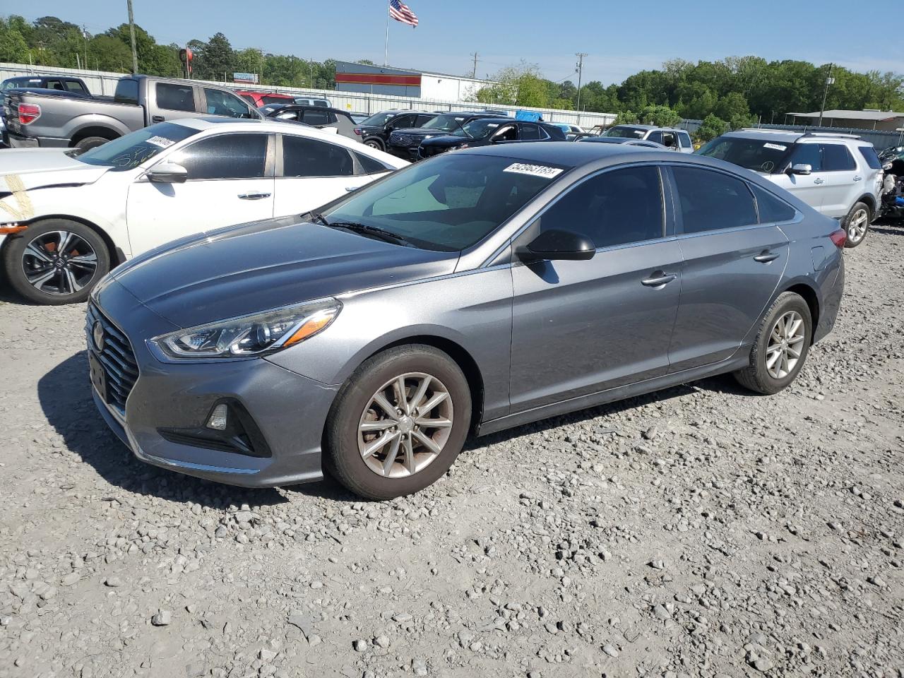 2018 Hyundai Sonata Se на продаже в Montgomery, AL - Burn - Engine