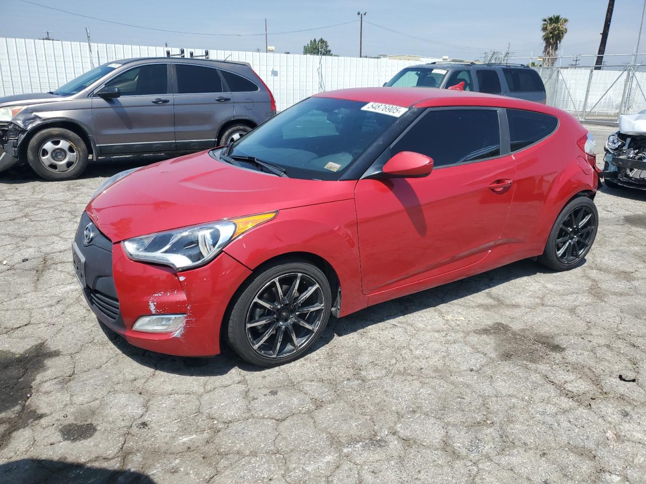 2017 Hyundai Veloster за продажба в Van Nuys, CA - Rear End