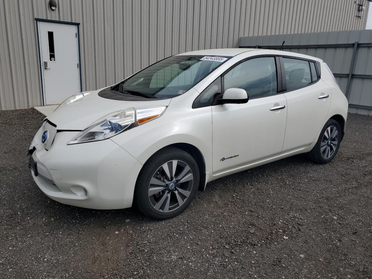 2013 Nissan Leaf S за продажба в Waldorf, MD - Front End