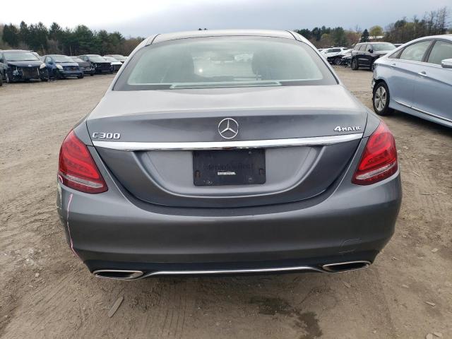  MERCEDES-BENZ C-CLASS 2017 Сірий