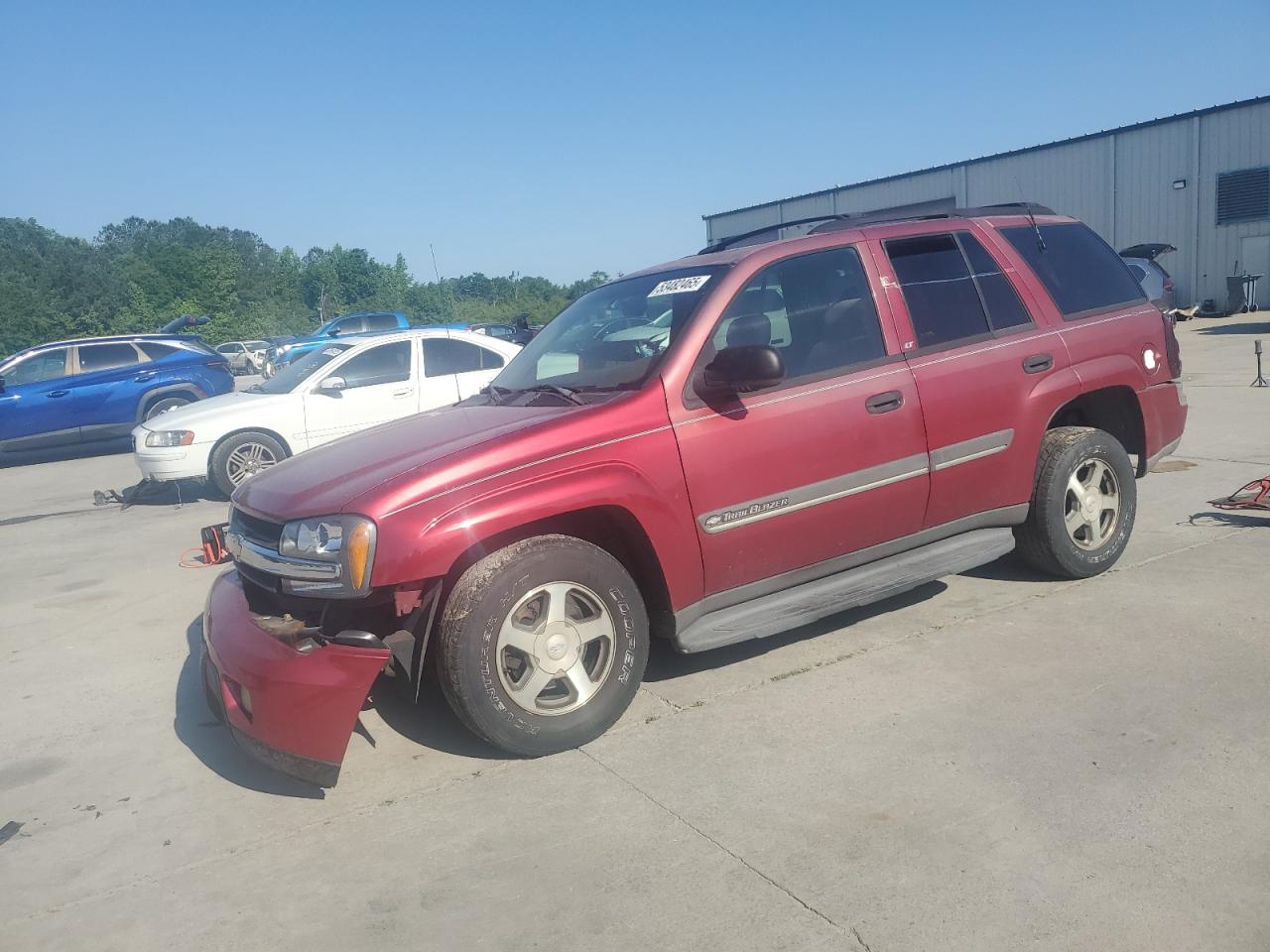 2002 Chevrolet Trailblazer на продаже в Gaston, SC - Front End