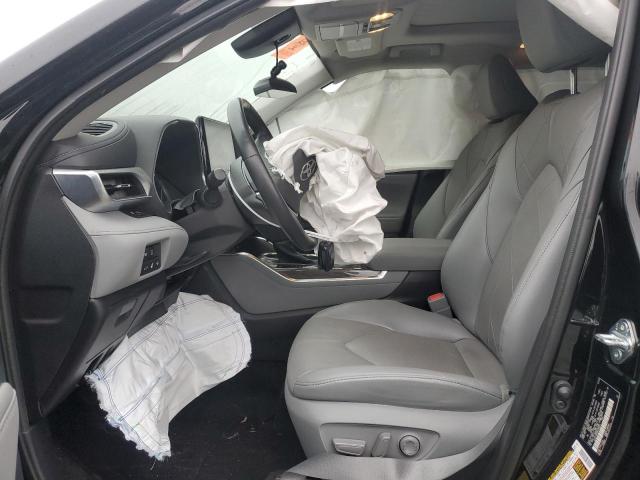  TOYOTA HIGHLANDER 2022 Черный