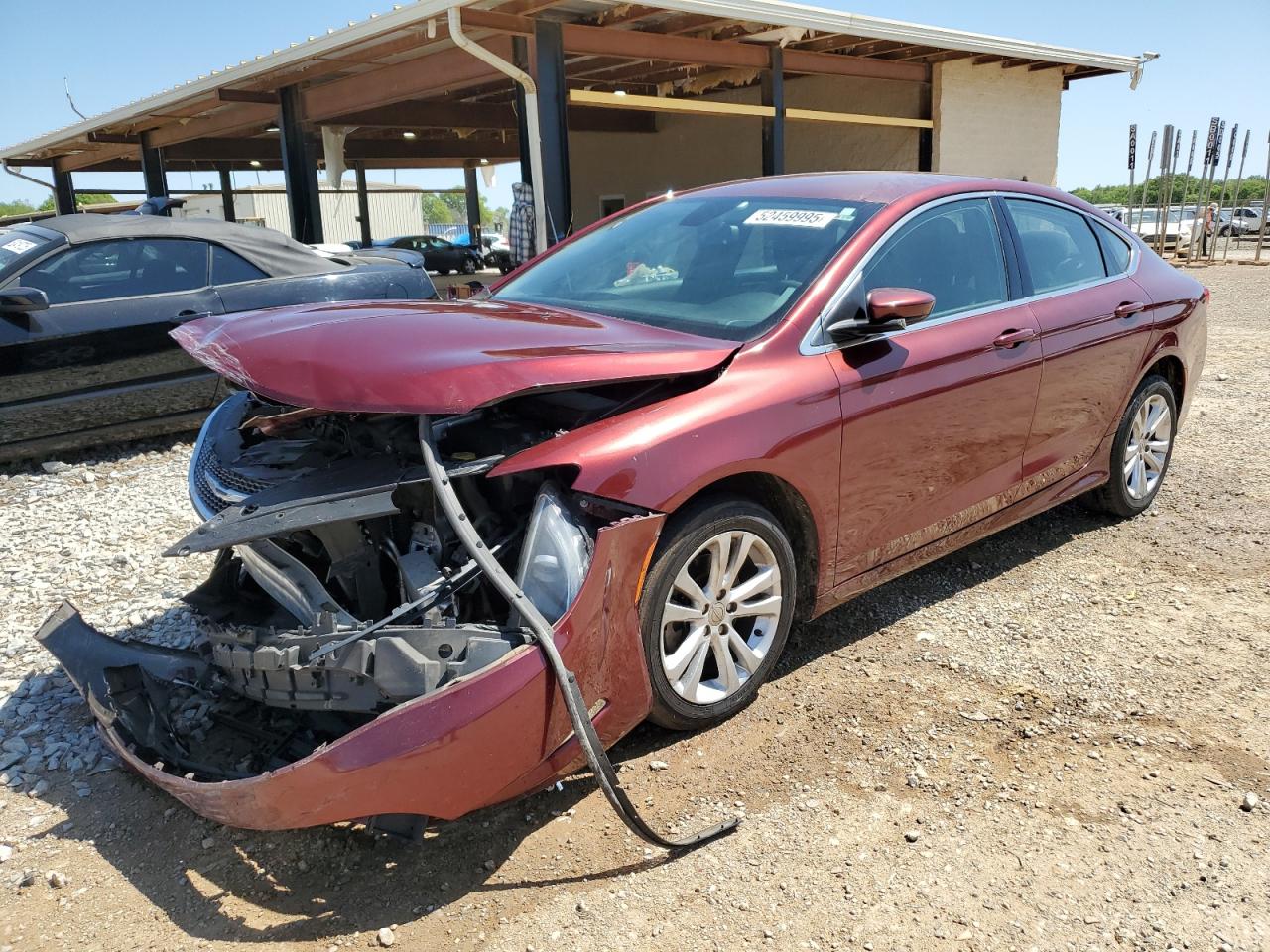 2015 Chrysler 200 Limited na sprzedaż w Tanner, AL - Front End