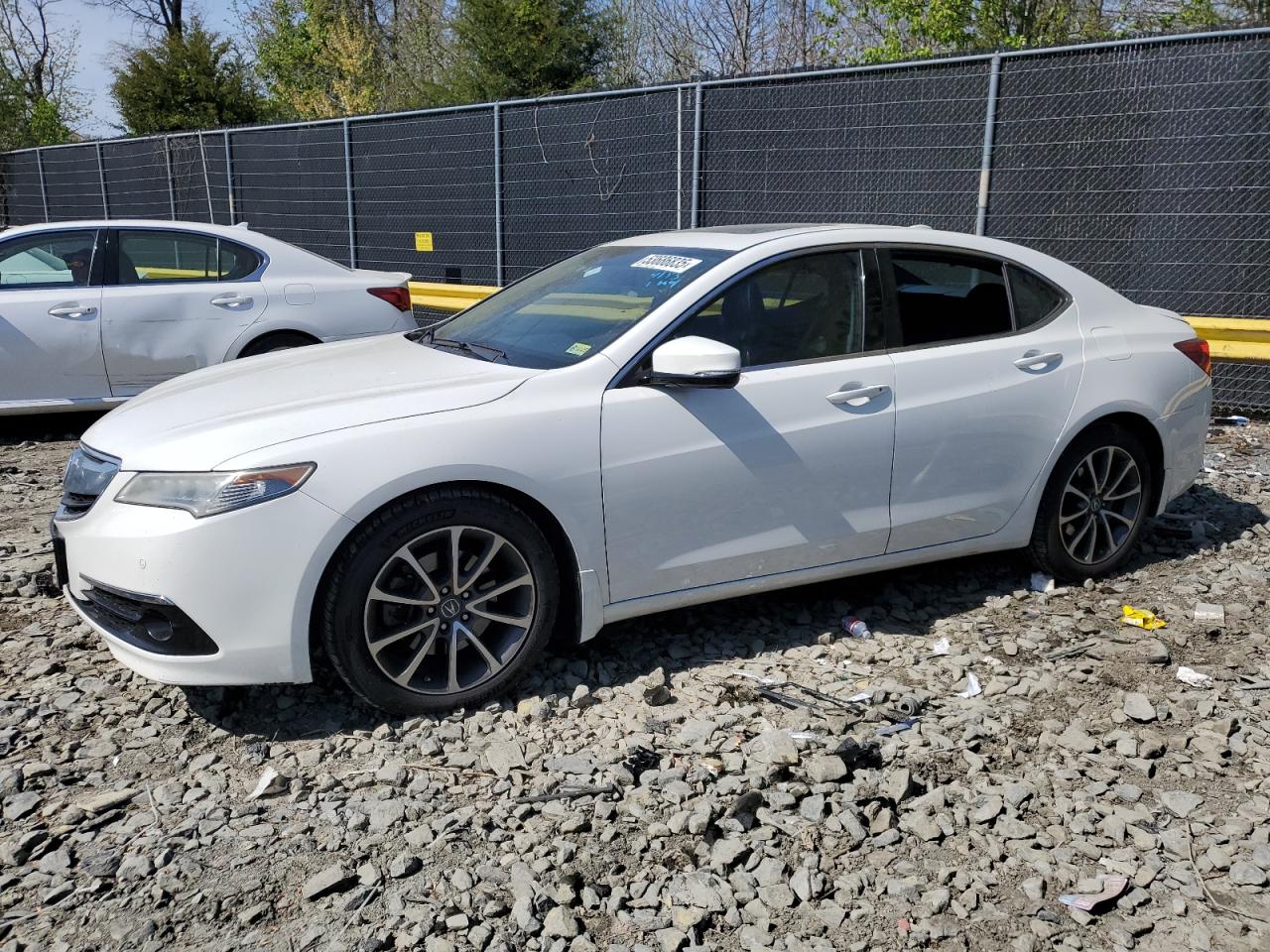 2015 Acura Tlx Advance იყიდება Waldorf-ში, MD - Rear End
