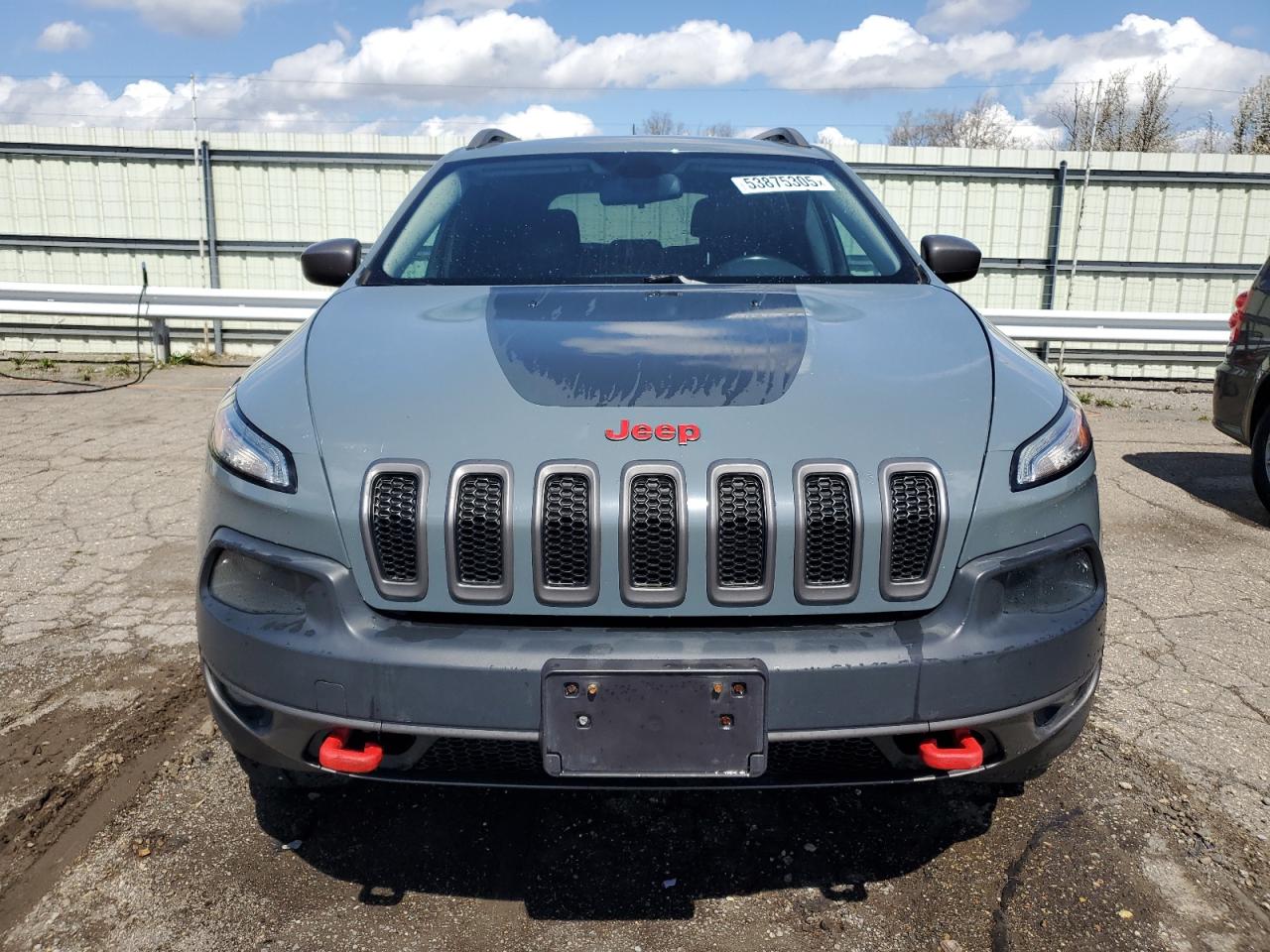 2014 Jeep Cherokee at MI - Woodhaven, Copart lot 53875305