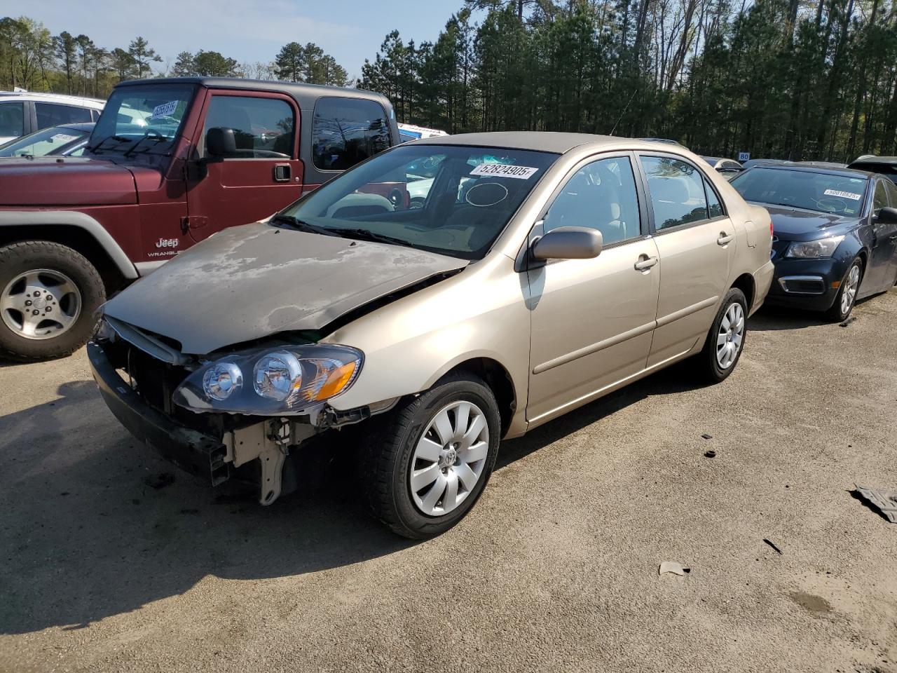 2004 Toyota Corolla Ce de vânzare în Sandston, VA - Front End