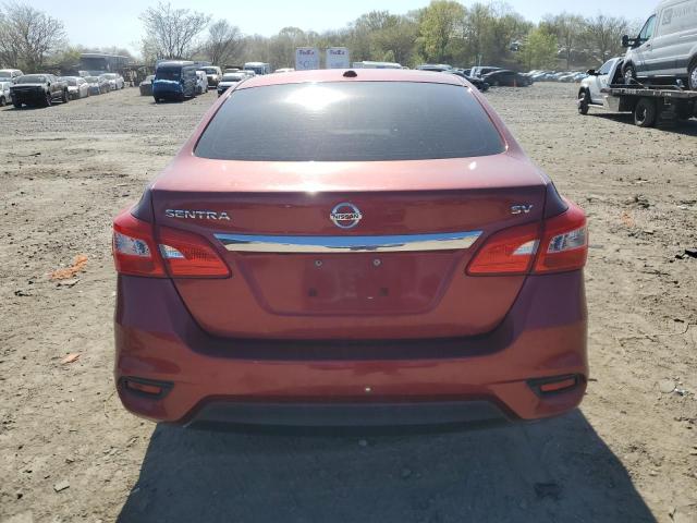  NISSAN SENTRA 2016 Red
