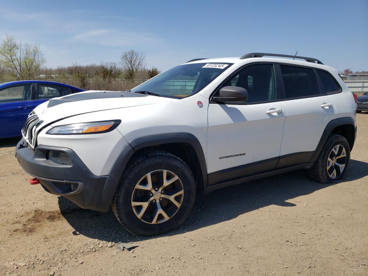2014 Jeep Cherokee Trailhawk იყიდება Columbia Station-ში, OH - Front End