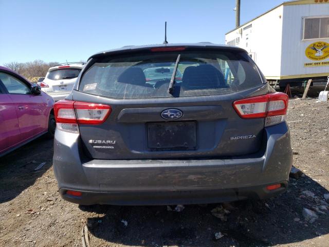  SUBARU IMPREZA 2018 Серый