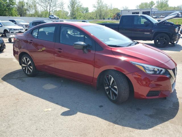  NISSAN VERSA 2022 Czerwony