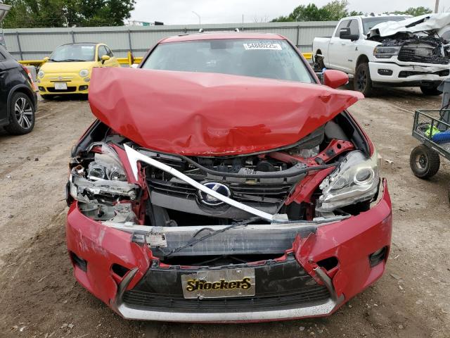  LEXUS CT 200 2014 Красный