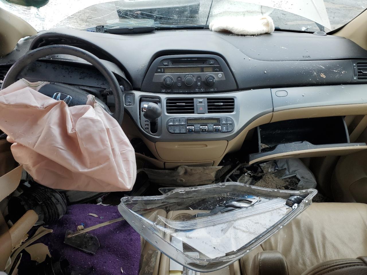 2005 Honda Odyssey Exl VIN: 5FNRL38635B422491 Lot: 54388695