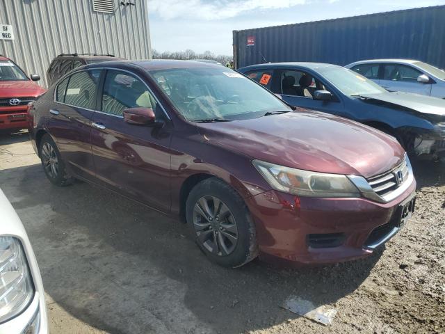  HONDA ACCORD 2014 Burgundy