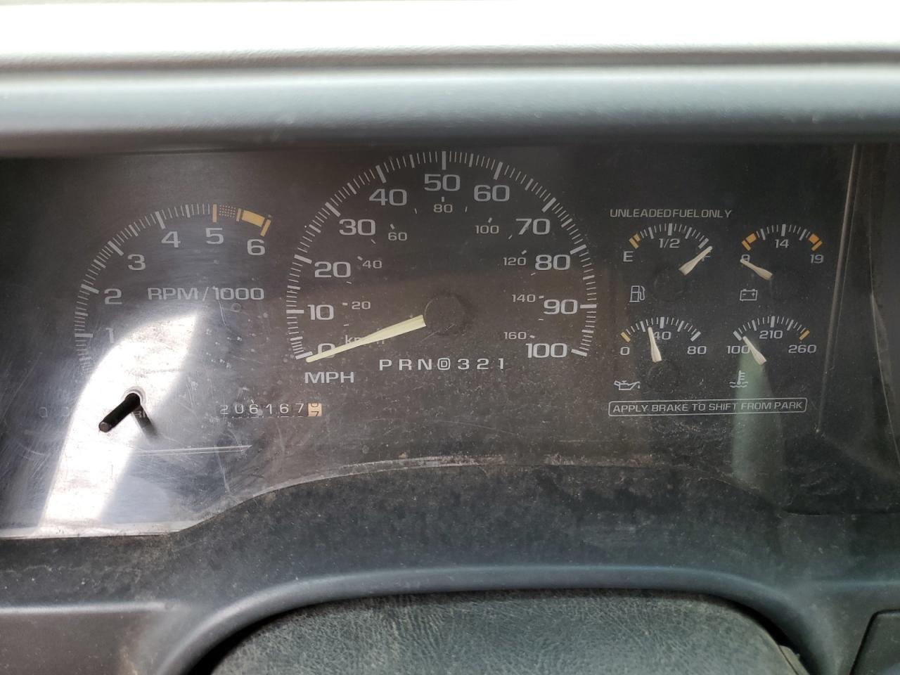 1996 Chevrolet Tahoe C1500 VIN: 1GNEC13R7TJ308706 Lot: 51789455