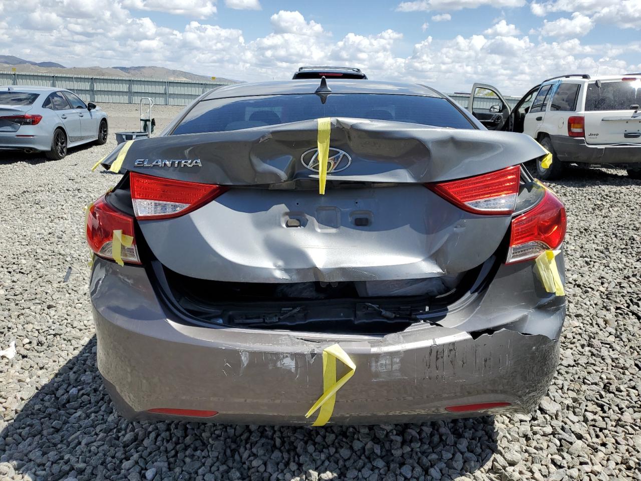 2013 Hyundai Elantra Gls VIN: 5NPDH4AE7DH162020 Lot: 54664595