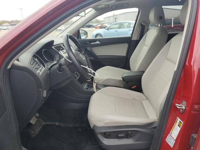  VOLKSWAGEN TIGUAN 2019 Червоний