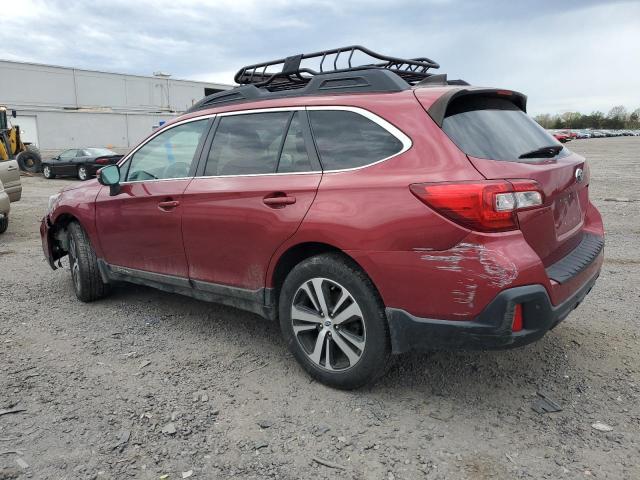  SUBARU OUTBACK 2018 Бордовый