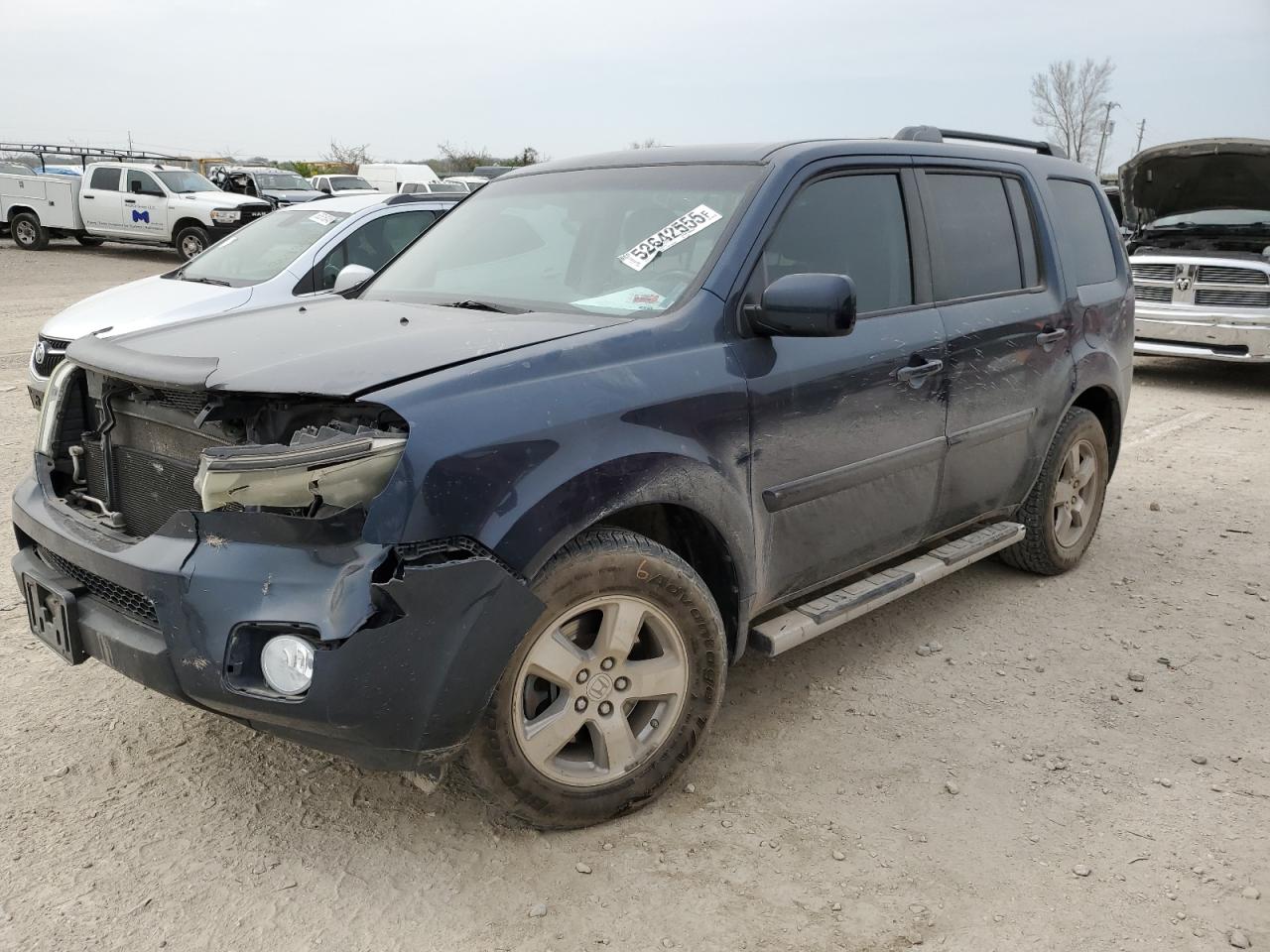 2009 Honda Pilot Exl zu verkaufen in Kansas City, KS - Front End