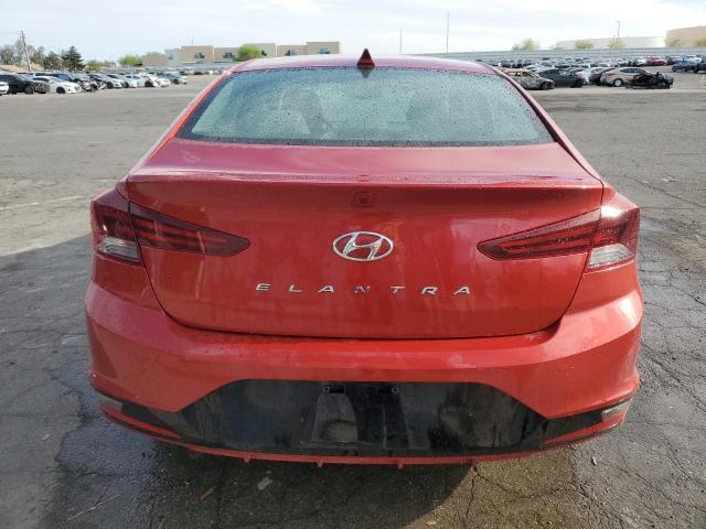  HYUNDAI ELANTRA 2020 Czerwony