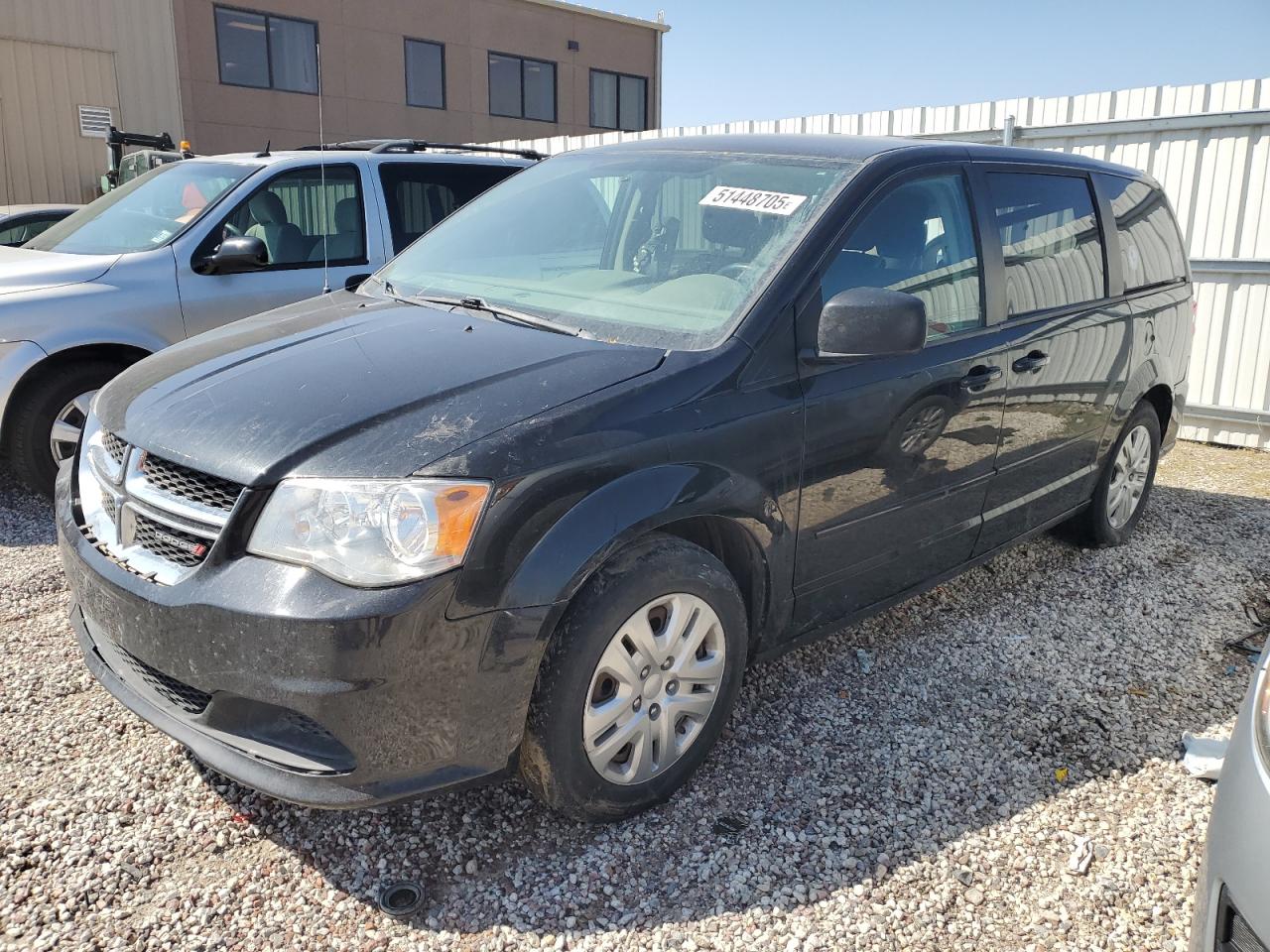 2017 Dodge Grand Caravan Se იყიდება Kansas City-ში, KS - Rear End