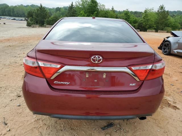 Sedans TOYOTA CAMRY 2015 Czerwony