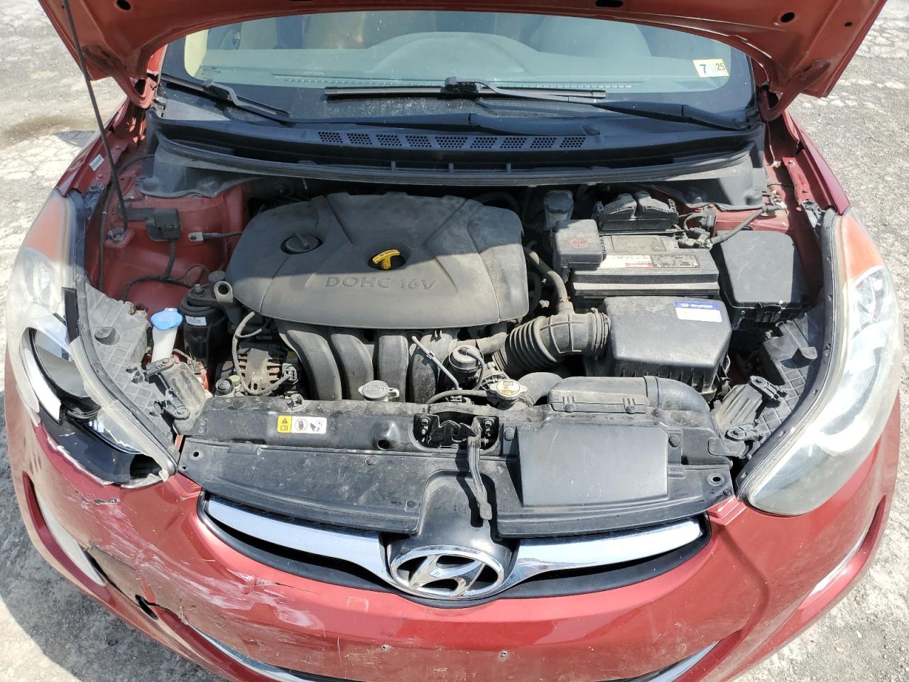 2012 Hyundai Elantra Gls VIN: KMHDH4AE2CU297535 Lot: 54853055