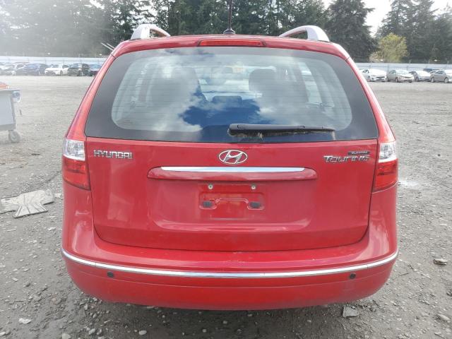  HYUNDAI ELANTRA 2012 Czerwony