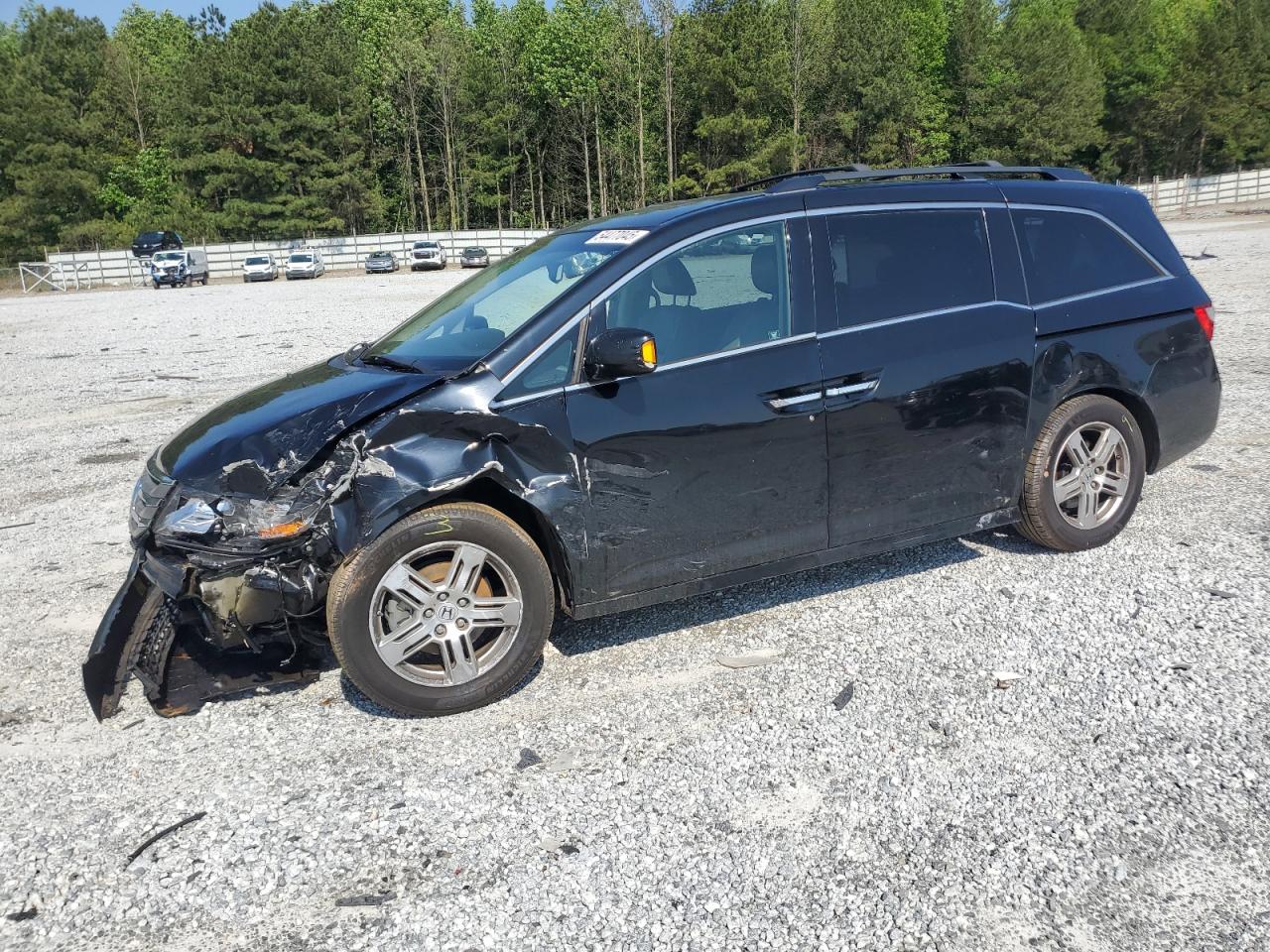 2011 Honda Odyssey Touring en Venta en Gainesville, GA - Front End