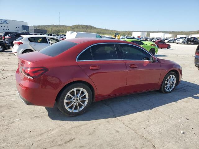  MERCEDES-BENZ A-CLASS 2020 Красный