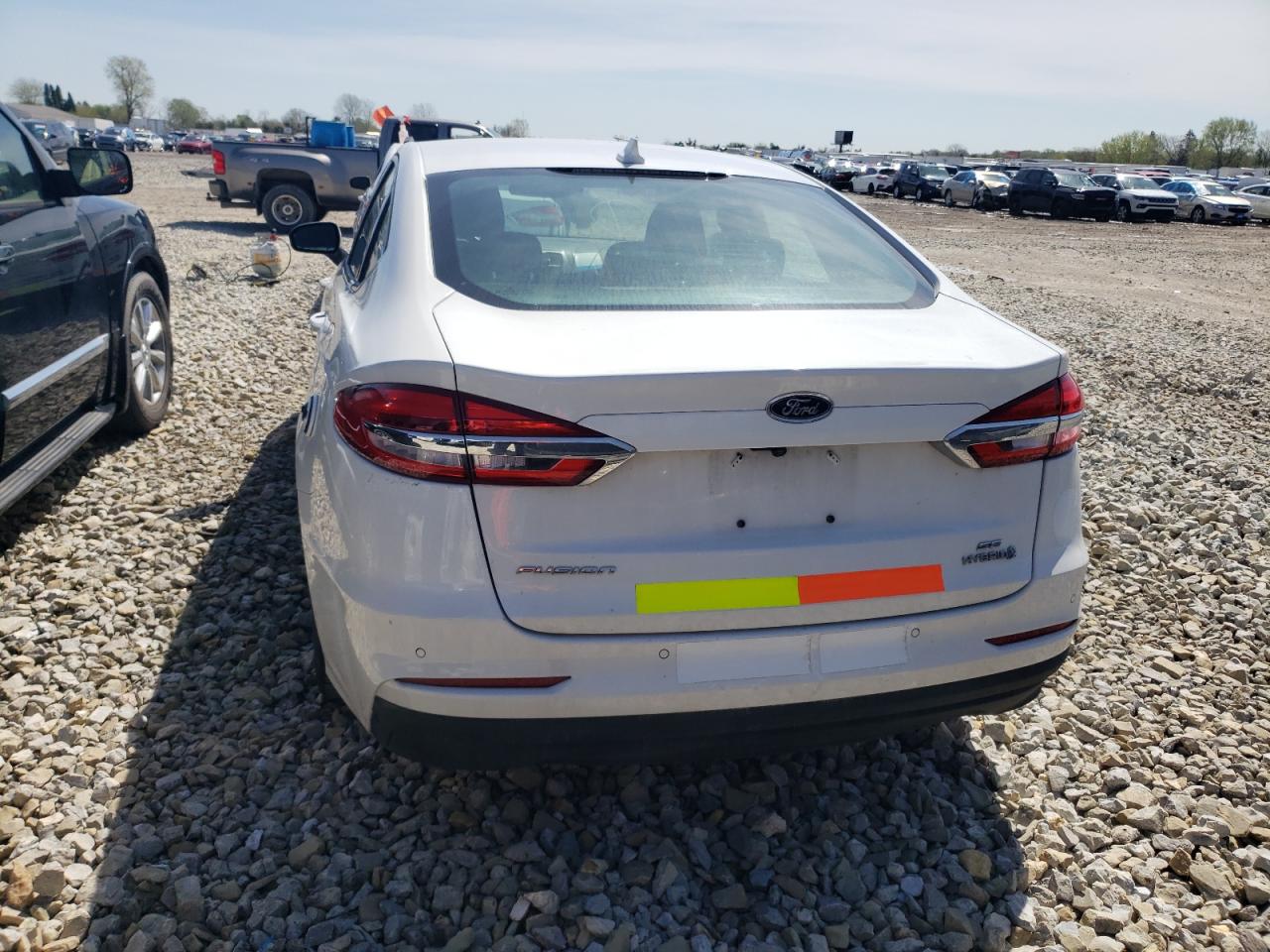2019 Ford Fusion Se VIN: 3FA6P0LU9KR285116 Lot: 54038385
