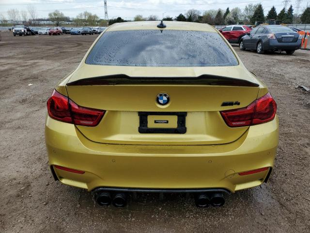  BMW M4 2015 Żółty