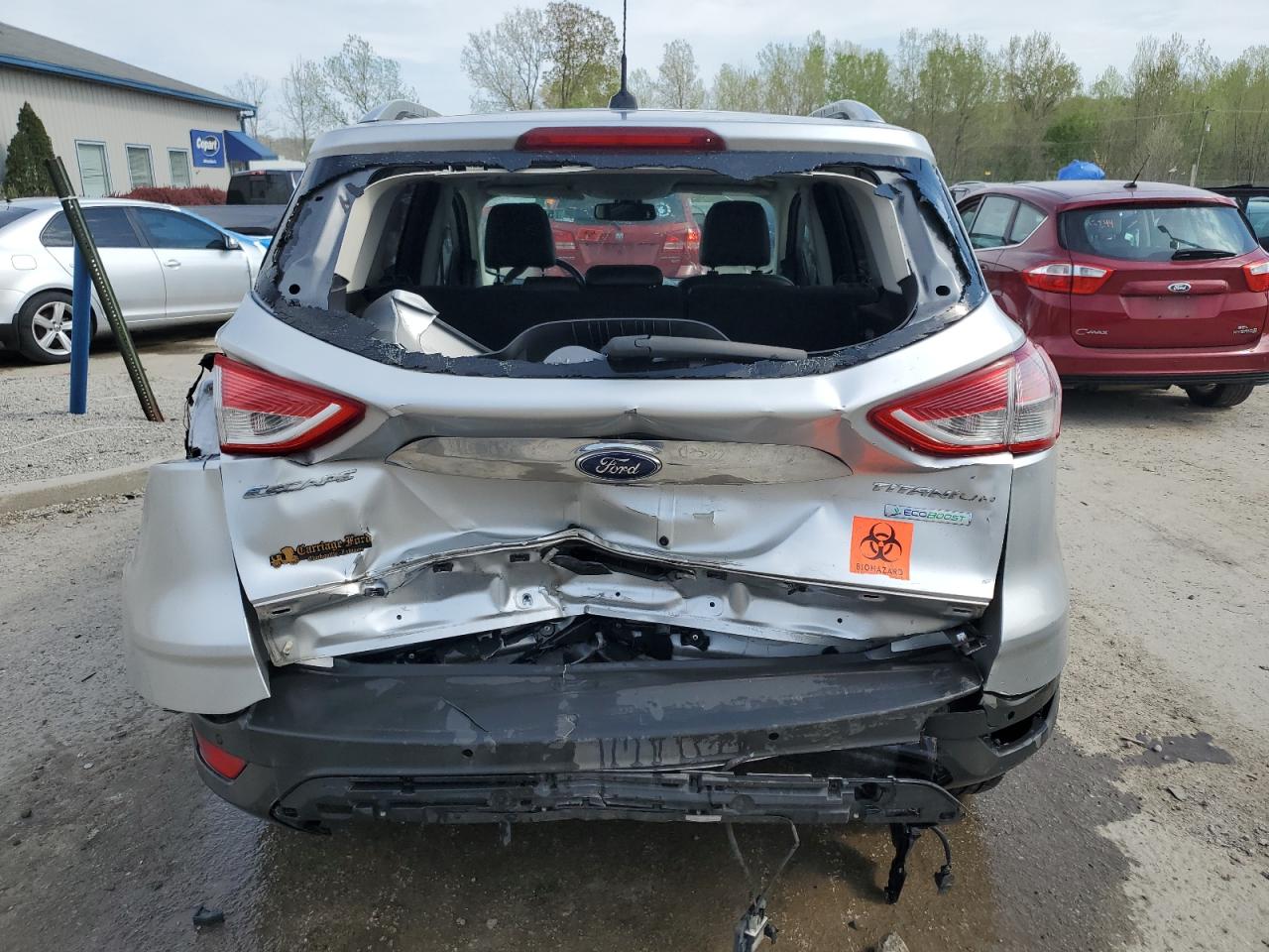 2014 Ford Escape Titanium VIN: 1FMCU0J98EUD99363 Lot: 53858155