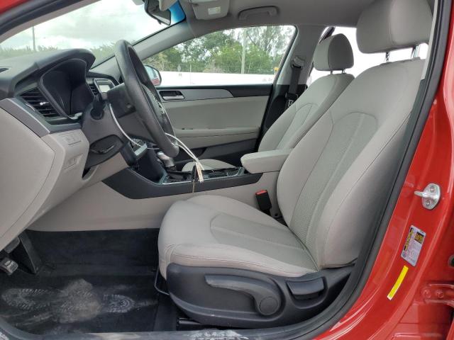  HYUNDAI SONATA 2019 Красный