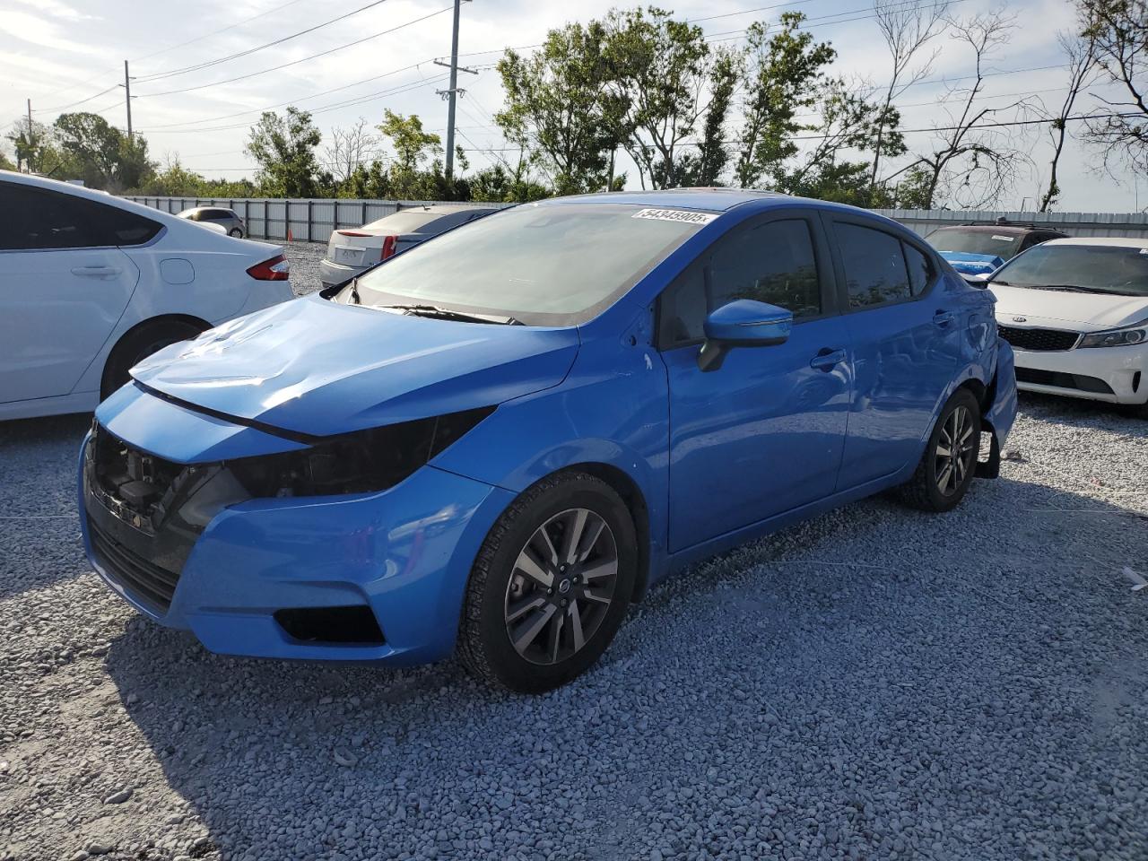 2021 Nissan Versa Sv for Sale in Riverview, FL - Front End