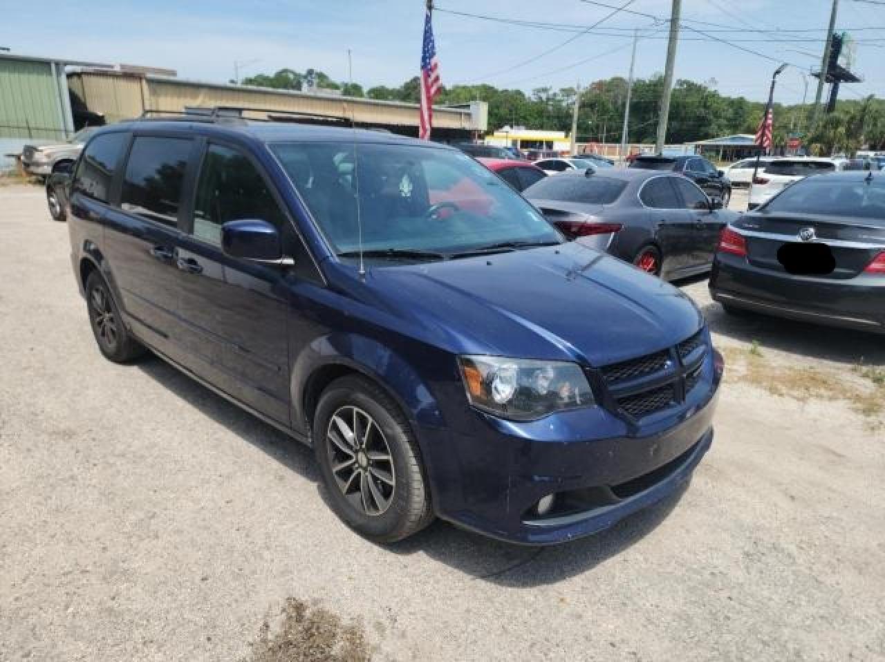 2017 Dodge Grand Caravan Gt იყიდება Jacksonville-ში, FL - Side