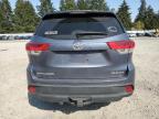 2019 Toyota Highlander Se de vânzare în Graham, WA - Front End