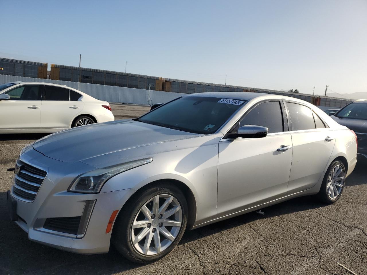 2015 Cadillac Cts продається в Van Nuys, CA - Burn - Engine