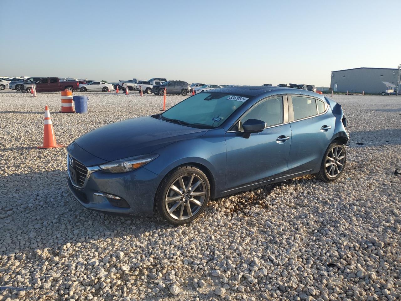 2018 Mazda 3 Grand Touring للبيع في Temple، TX - Rear End