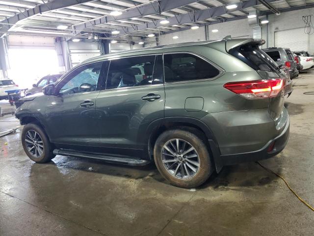  TOYOTA HIGHLANDER 2019 Зелений