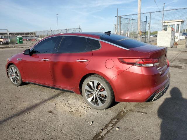 Sedans KIA OPTIMA 2016 Red