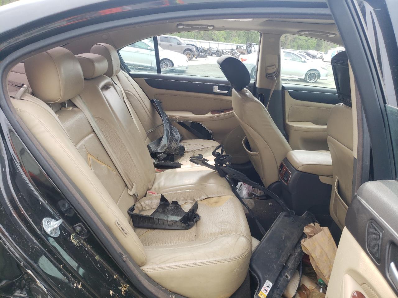 2013 Hyundai Genesis 3.8L VIN: KMHGC4DD0DU244851 Lot: 51528625