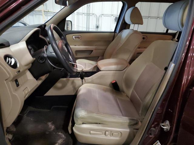  HONDA PILOT 2015 Maroon